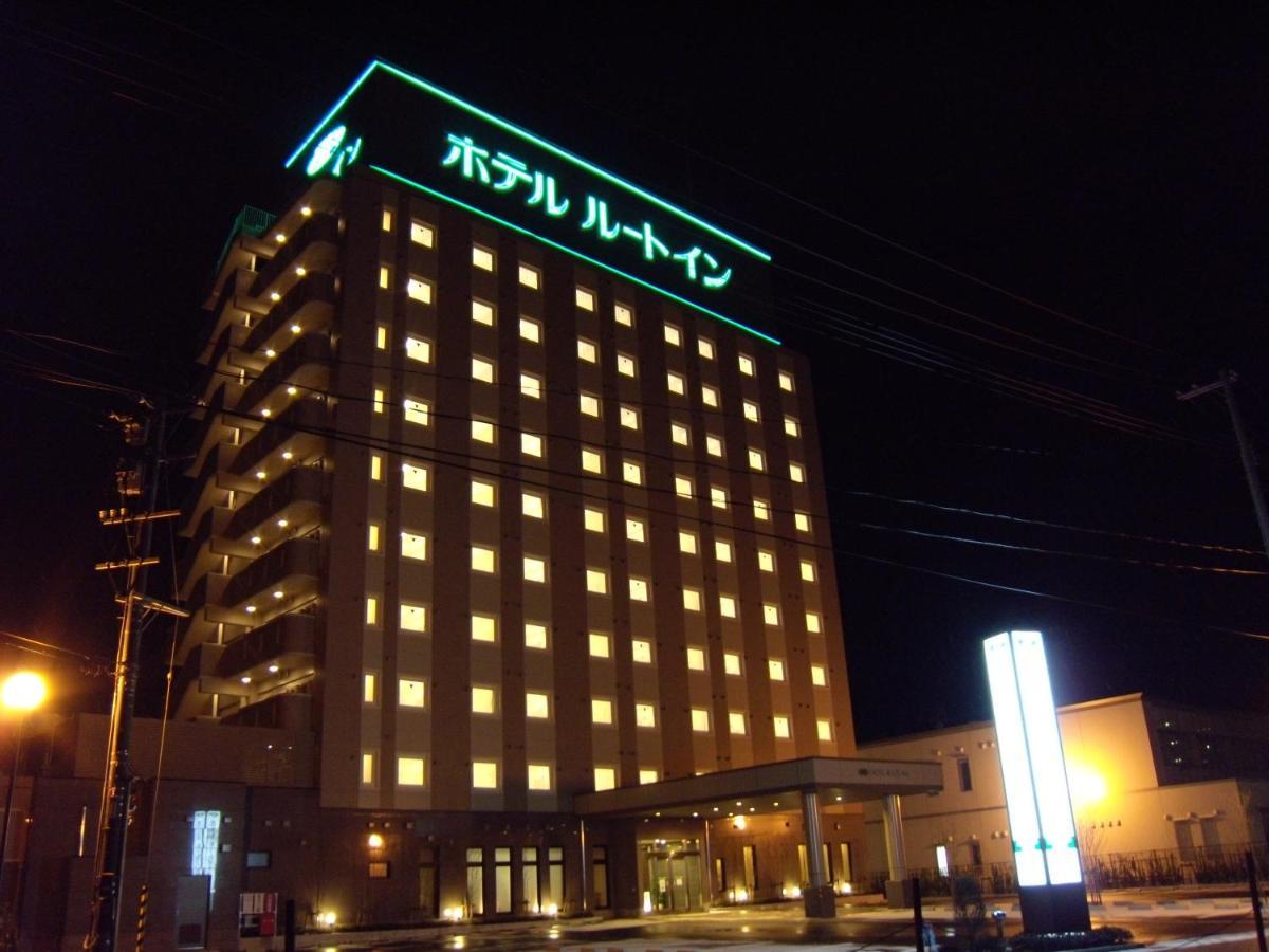 Hotel Route-Inn Tsuruoka Ekimae Bagian luar foto